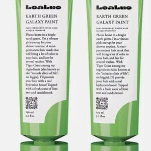 Lealuo Galaxy Paint Semi-Permanent Hair Color Mask 5oz #Earth Green (pack of 2)